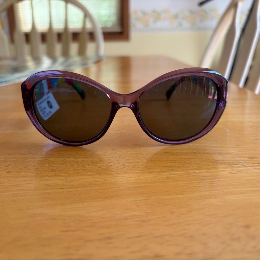 Women's Purple Oval Sunglasses - Stylish UV Protection NWT Hard Candy HS21